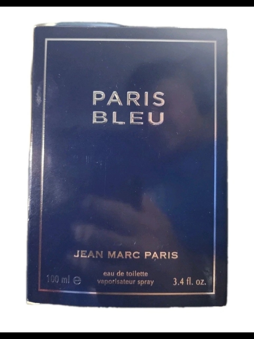 Jean Marc Paris Bleu Mens Eau de Toilette 3.4 oz Spray Brand New in Box